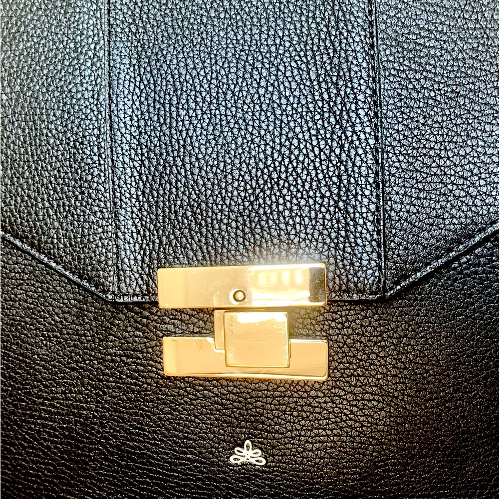 Demellier Black Leather Backpack and Handbag - Picture 7 of 10